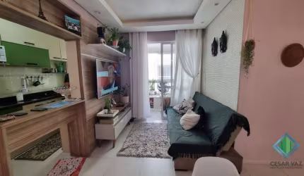 Apartamento com 3 quartos à venda na Rua Tomé de Souza, 66, Barra do Aririú, Palhoça, 66 m2 por R$ 320.000