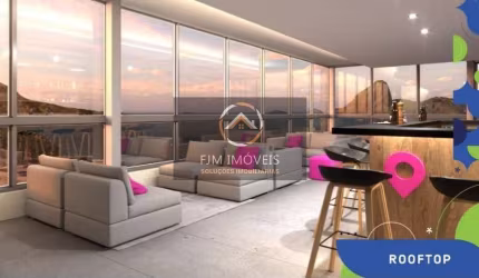 FJM IMÓVEIS vende Loft Studio, um luxo de Roff- Top com vista para o mar,condomínio com placas solares para aquecimento de água e de geração de energia e recursos de água,  carregador para carros elet