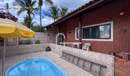 Casa com 3 dormitórios à venda, 145 m² por R$ 440.000,00 - Parque Balneário Oásis - Peruíbe/SP