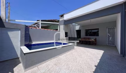 Casa com 2 dormitórios à venda, 76 m² por R$ 360.000,00 - Balneário São João Batista - Peruíbe/SP