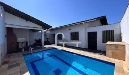 Casa com 3 dormitórios à venda, 140 m² por R$ 490.000,00 - Balneário Três Marias - Peruíbe/SP