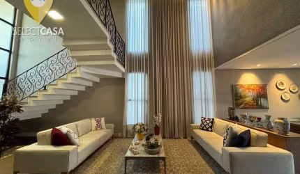 Casa duplex luxo no condomínio Boulevard Lagoa 4 suítes