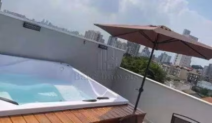 Cobertura Sem Condomínio na Vila Scarpélli, em Santo André – 80m²