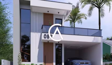 Lançamento! Casa com 2 suítes e piscina, 148m² construídos
