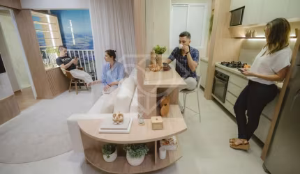 Apartamento para Venda em Indaiatuba, Parque dos Pássaros, 2 dormitórios, 1 suíte, 2 banheiros, 1 vaga