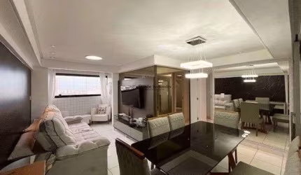 Excelente apartamento mobiliado com 03 quartos, 87m² no Bessa, João Pessoa/PB