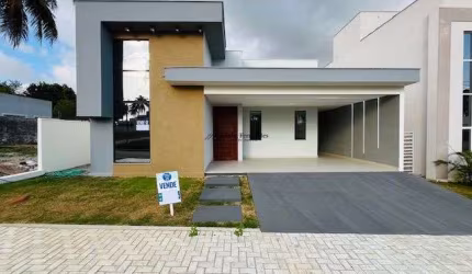 Excelente casa plana com 3 suítes, 150m² à venda no Cajupiranga, Parnamirim/RN