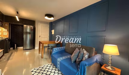 Apartamento com 1 dormitório à venda, 55 m² por R$ 560.000,00 - Itaipava - Petrópolis/RJ