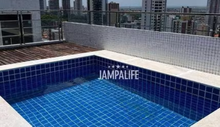 Cobertura com 4 dormitórios à venda, 508 m² por R$ 2.300.000,00 - Manaíra - João Pessoa/PB