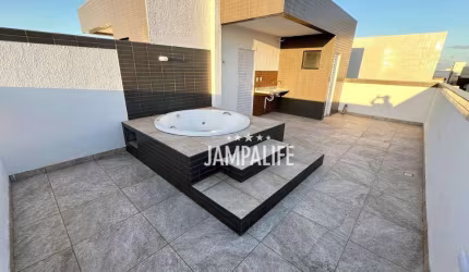 Cobertura com 2 dormitórios à venda, 91 m² por R$ 365.000,00 - Bessa - João Pessoa/PB