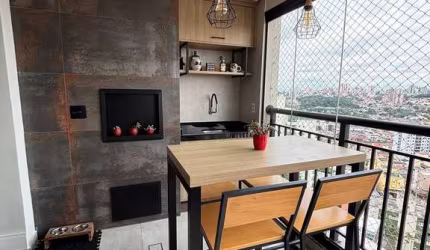 Apartamento com 91 m² 2 Dormitorios sendo 2 Suites e 2 Vagas de Garagens