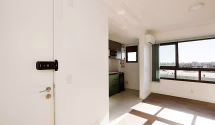 Excelente apartamento 1d com sacada, para locação no bairro , Jardim Botânico, Porto Alegre, RS