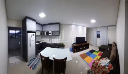 Apartamento semimobiliado a venda no bairro Iririu !!