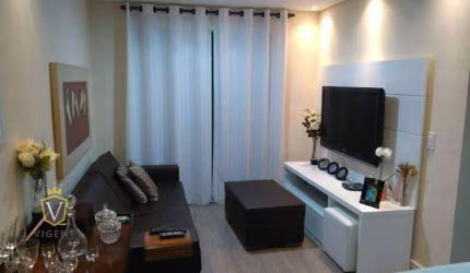 Apartamento com 2 dormitórios à venda, 54 m² por R$ 375.000,00 - Jardim Planalto - Jundiaí/SP