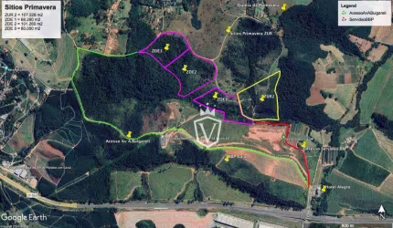 Área à venda, 107229 m² por R$ 8.042.175,00 - Sítios Primavera  - Jarinu/SP