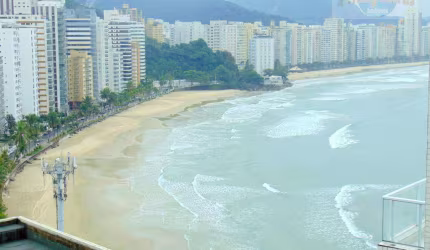 Cobertura com 3 dormitórios para alugar, 139 m² - Astúrias - Guarujá/SP