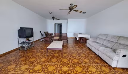 Apartamento frente ao mar amplo com excelente vista para o mar