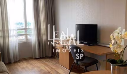 Flat com 1 dormitório, 37 m² - venda por R$ 270.000,00 ou aluguel por R$ 3.500,00/mês - Centro - Guarulhos/SP