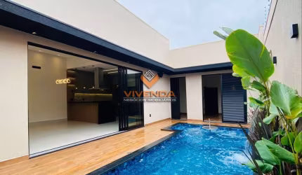 CASA ALTO PADRAO COM PISCINA COM 4 DORMITORIOS NO JD TELINE