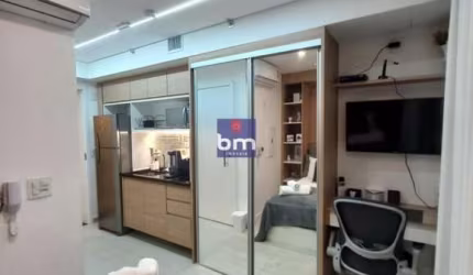 Apartamento à venda em São Paulo, Moema, com 1 quarto, com 20 m²