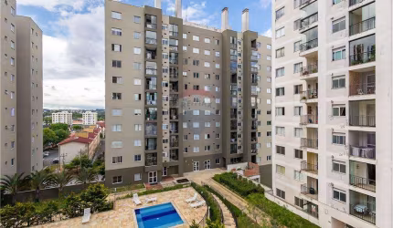 Apartamento no Flex Accanto, com 62m²,  2 quartos, 2 banheiros e 1 vaga, no Boa vista - Curitiba