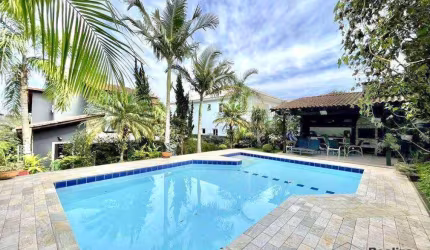 Casa à venda com 3 dormitórios -  1 suíte -  gourmet  - piscina e Lareira - Chácara dos Lagos