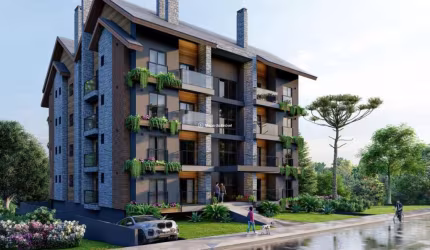 Apartamento com 1 quarto à venda na Angelo Sartori, 90, Várzea Grande, Gramado por R$ 530.000