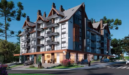 Apartamento com 2 quartos à venda na Vereador Floriano Petersen, 611, Casa Grande, Gramado por R$ 960.355