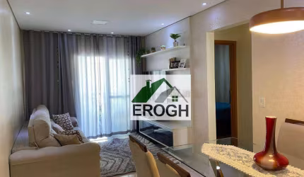 Apartamento com 2 dormitórios à venda, 63 m² por R$ 559.000,00 - Campestre - Santo André/SP
