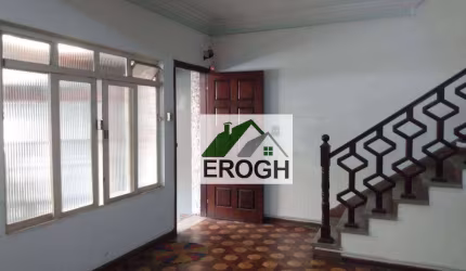 Sobrado para alugar, 209 m² por R$ 3.897,17/mês - Campestre - Santo André/SP
