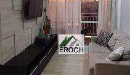 Apartamento com 2 dormitórios à venda, 55 m² por R$ 372.000 - Vila Vivaldi - São Bernardo do Campo/SP