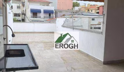 Cobertura com 2 dormitórios à venda, 120 m² por R$ 575.000,00 - Campestre - Santo André/SP