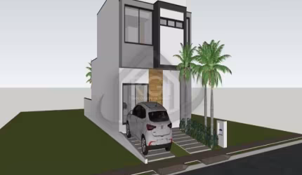 Casa térrea em construção,  no condomínio fechado Amalfi. 3 dormitórios, sendo 1 suíte, 3 banheiros, sala de estar e jantar e vaga para 2 carros. Agende sua visita!