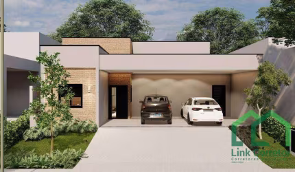 Casa com 3 dormitórios à venda, 198 m² por R$ 1.790.000,00 - Parque Brasil 500 - Paulínia/SP