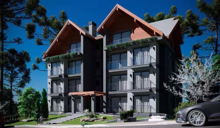 Apartamento 02 Dorm. à venda no Bairro Moura com 74 m² de área privativa - 1 vaga de garagem