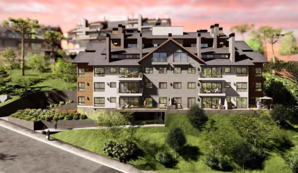 Apartamento 01 Dorm. à venda no Bairro Moura com 58 m² de área privativa - 1 vaga de garagem