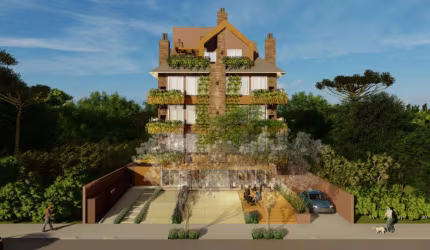 Apartamento 02 Dorm. à venda no Bairro Centro com 65 m² de área privativa - 1 vaga de garagem