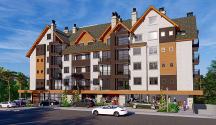 Apartamento 02 Dorm. à venda no Bairro Ipê Amarelo com 69 m² de área privativa - 1 vaga de garagem