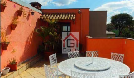Cobertura à venda, 152 m² por R$ 750.000,00 - Vila Metalúrgica - Santo André/SP