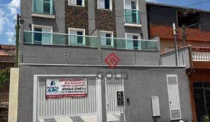 Cobertura com 2 dormitórios à venda, 76 m² por R$ 400.000,00 - Jardim Utinga - Santo André/SP