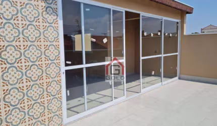 Cobertura à venda, 96 m² por R$ 430.000,00 - Vila Camilópolis - Santo André/SP