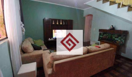 Sobrado com 2 dormitórios à venda, 241 m² por R$ 550.000,00 - Jardim Alzira Franco - Santo André/SP
