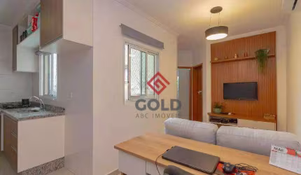 Cobertura com 2 dormitórios à venda, 79 m² por R$ 580.000,00 - Vila Scarpelli - Santo André/SP