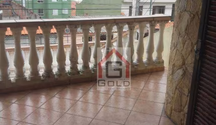Sobrado com 3 dormitórios à venda, 210 m² por R$ 680.000,00 - Vila Camilópolis - Santo André/SP