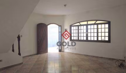 Sobrado com 2 dormitórios, 240 m² - venda por R$ 650.000,00 ou aluguel por R$ 3.500,00/mês - Parque Oratório - Santo André/SP