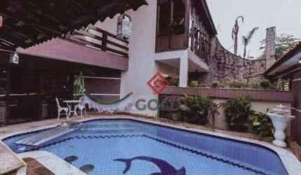 Sobrado com 5 dormitórios, 609 m² - venda por R$ 3.517.000,00 ou aluguel por R$ 26.300,00/mês - Parque dos Pássaros - São Bernardo do Campo/SP