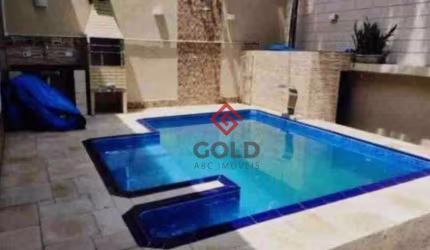 Casa com 4 dormitórios, 291 m² - venda por R$ 2.000.000,00 ou aluguel por R$ 7.856,00/mês - Vila Curuçá - Santo André/SP