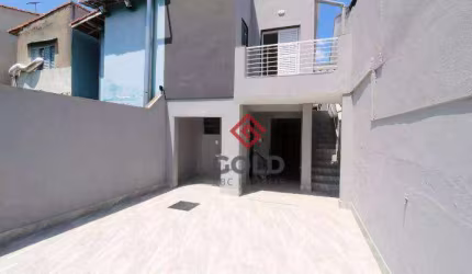 Casa com 2 dormitórios para alugar, 134 m² - Vila Curuçá - Santo André/SP