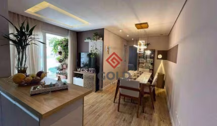 Apartamento com 2 dormitórios à venda, 57 m² - Jardim - Santo André/SP