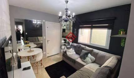 Apartamento com 2 dormitórios para alugar, 55 m²  - Parque Oratório - Santo André/SP